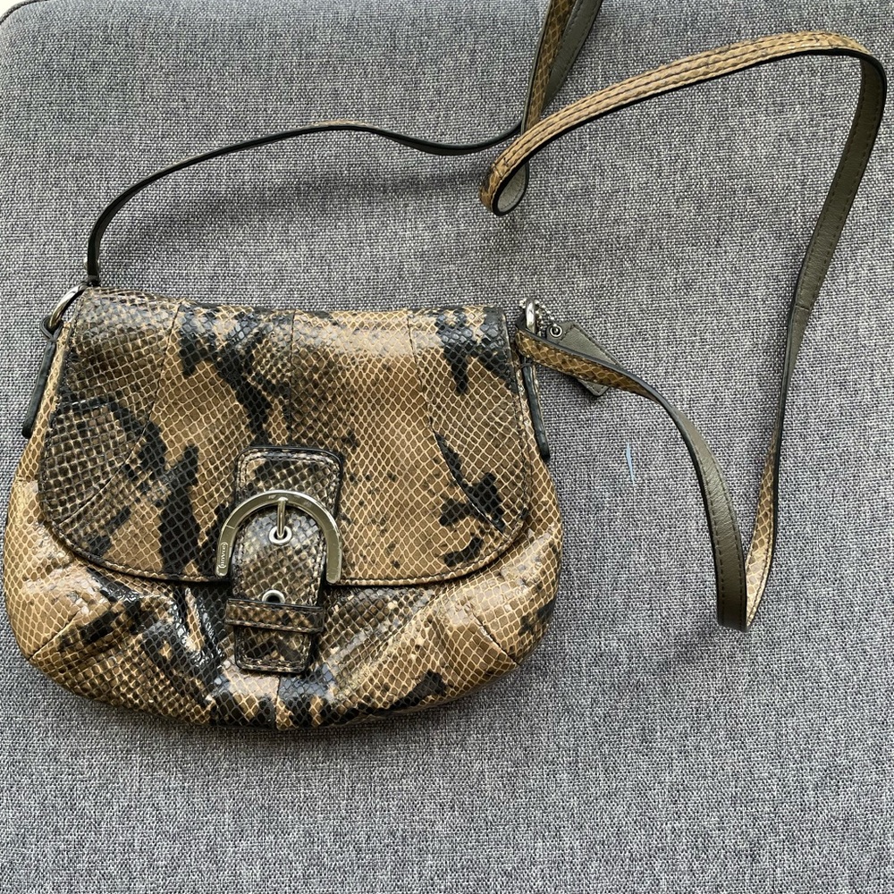 Coach | Snake Skin Crossbody